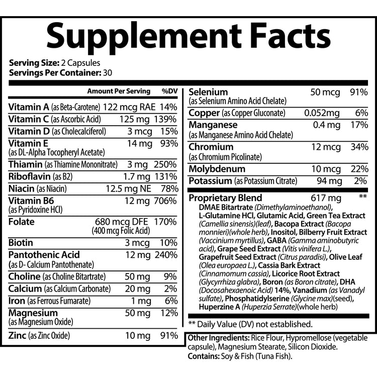 Brain & Focus Formula